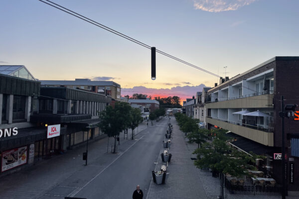 LED PUCK HUB CRISTAL in Strängnäs (Sweden)